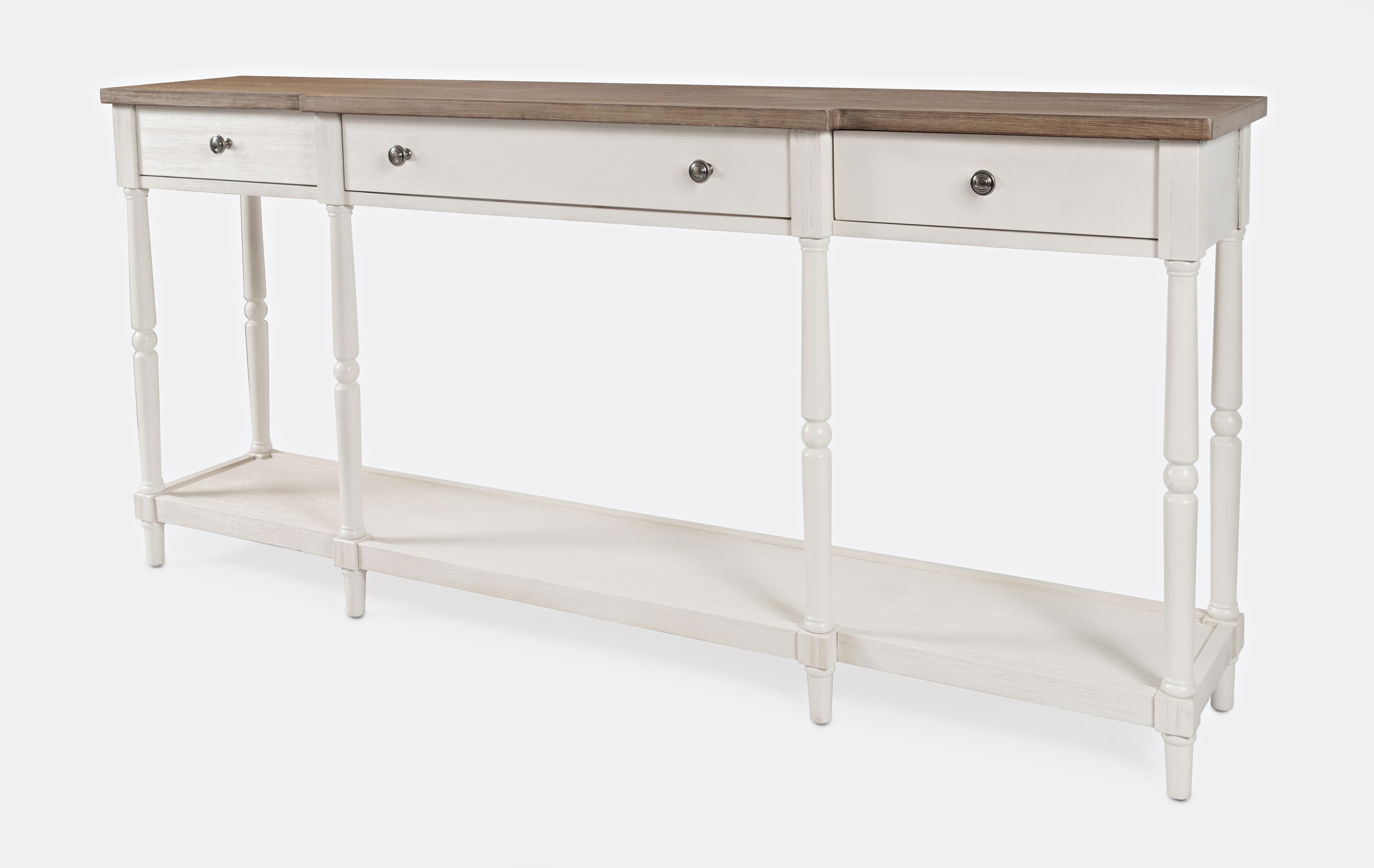 70 console store table with drawers